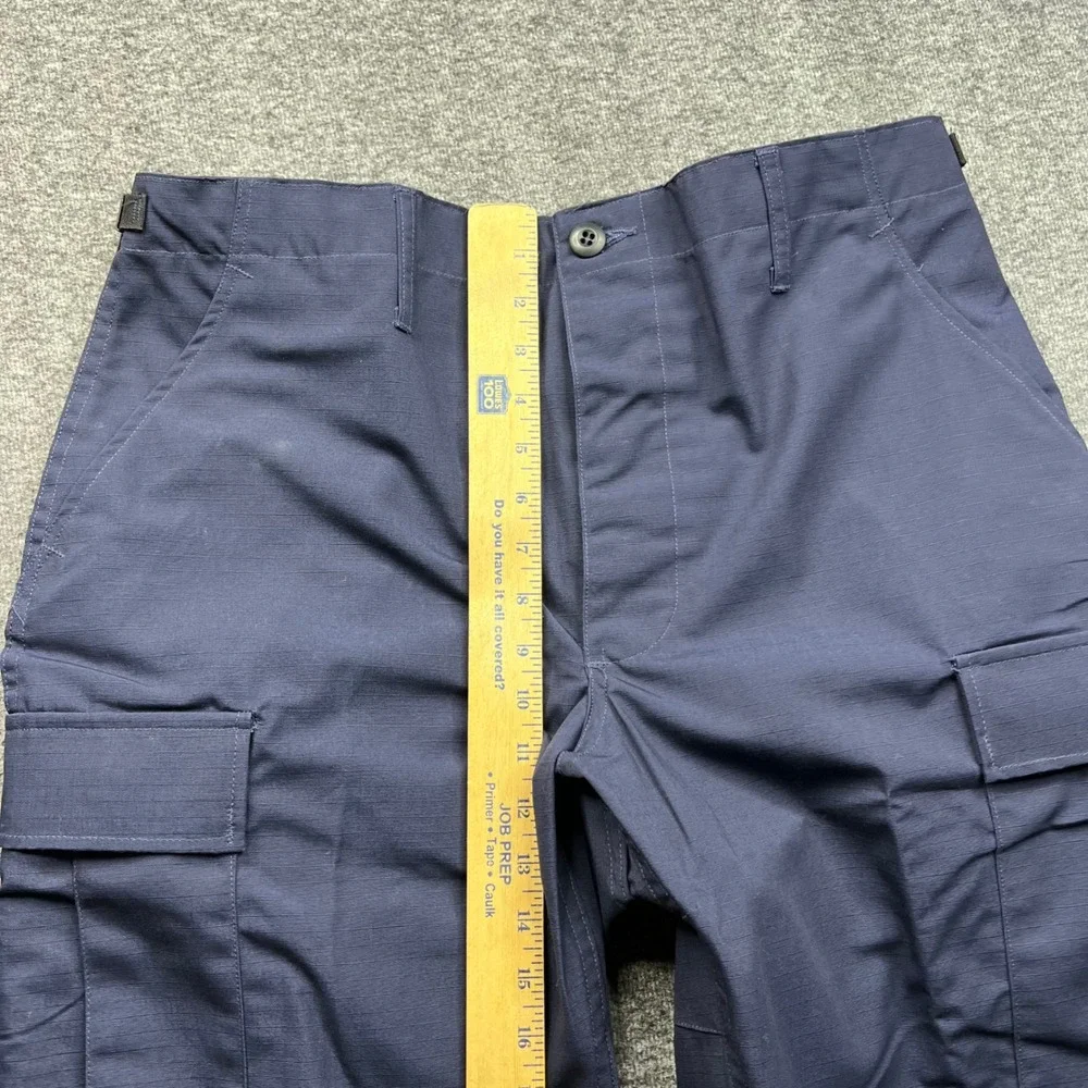 Propper Combat Trousers Mens Medium Regular Navy Blue 34x32 Cargo Ripstop Pants‎